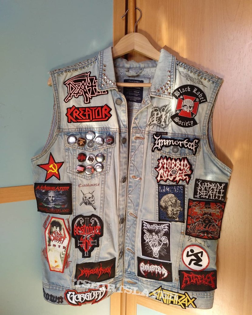 Death My first battle jacket