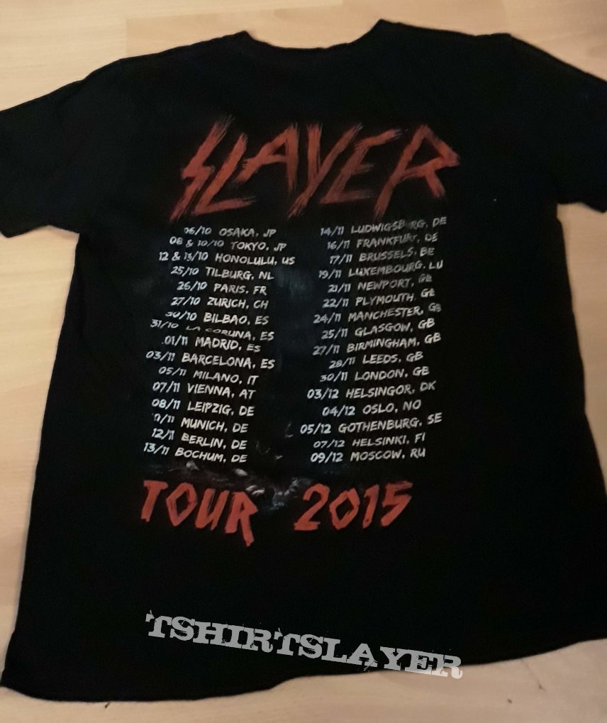 Slayer - 2015 (Repentless) EU tour TS