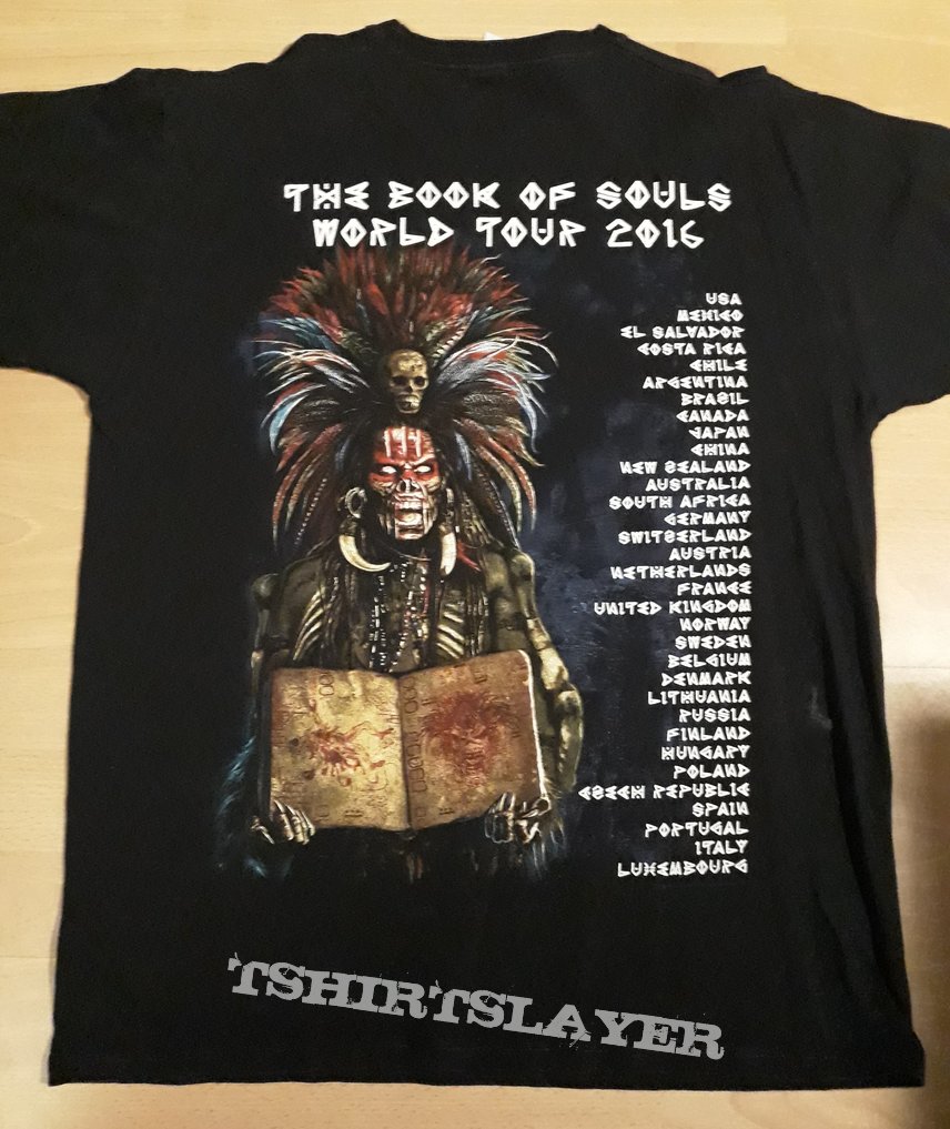 Iron Maiden - The Book Of Souls World Tour 2016 TS