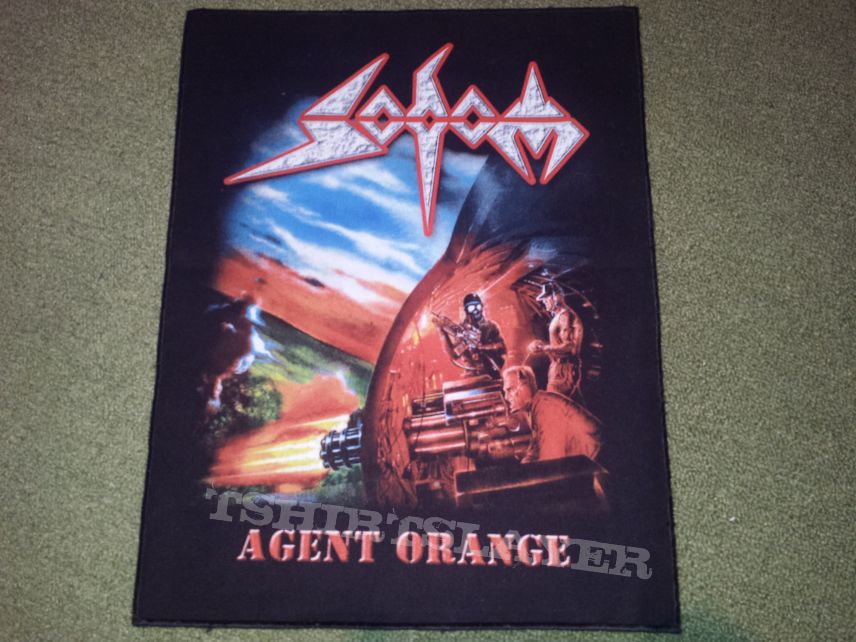 Orginal Sodom Agent Orange Back Patch Tshirtslayer Tshirt And Battlejacket Gallery