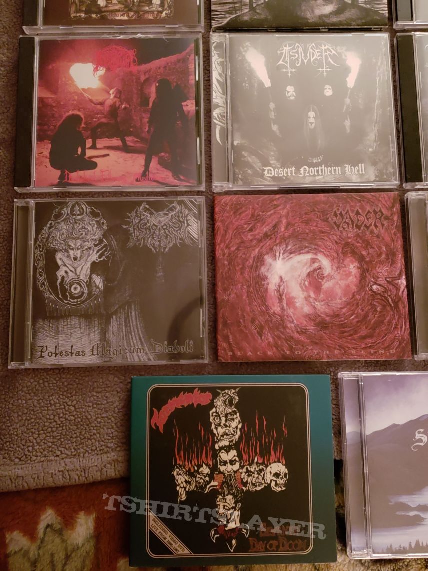 Malokarpatan Steelfest CD haul.  