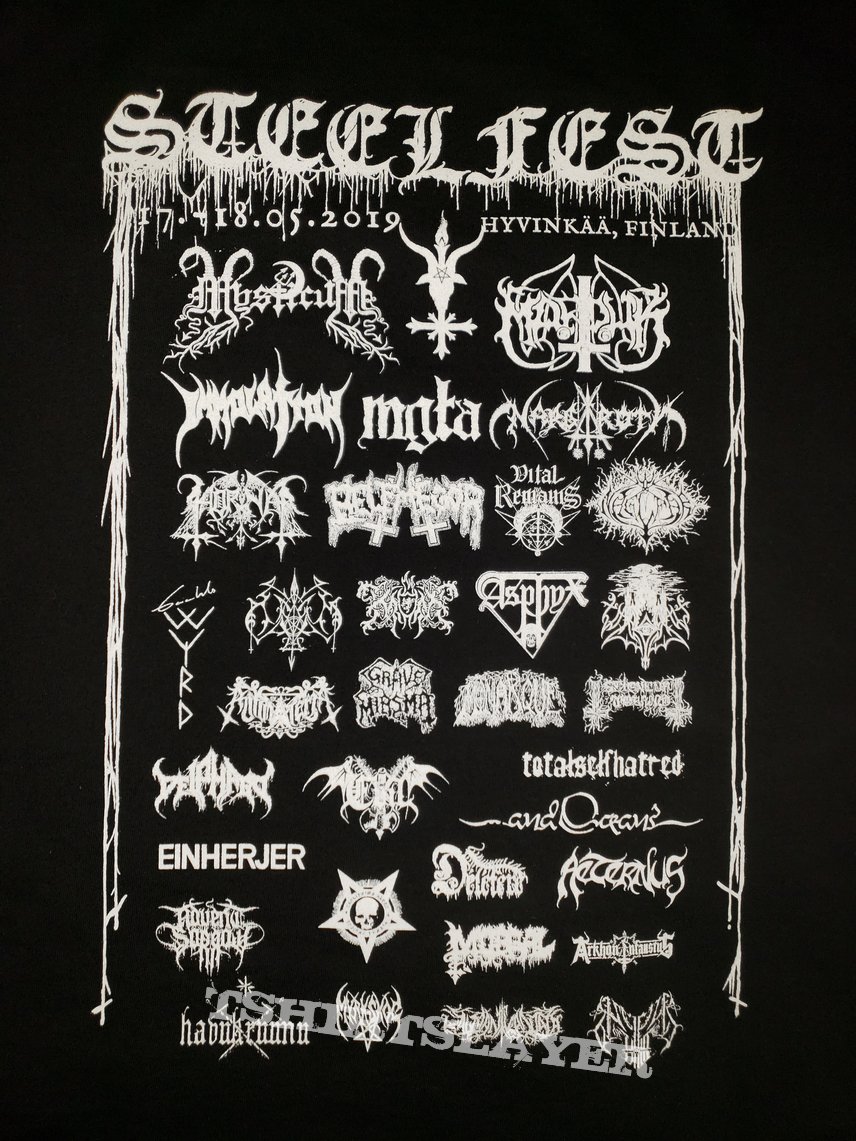 Mysticum Steelfest 2019 t-shirt 