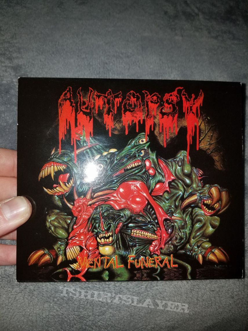 Autopsy - Mental Funeral 20th anniversary remastered 2011 CD + DVD slipcase edition