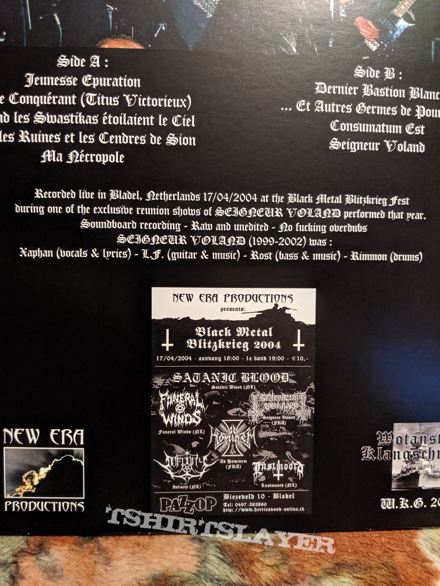 Legion of Doom - God is Dead &amp; Seigneur Voland - Black Metal Blitzkrieg vinyls