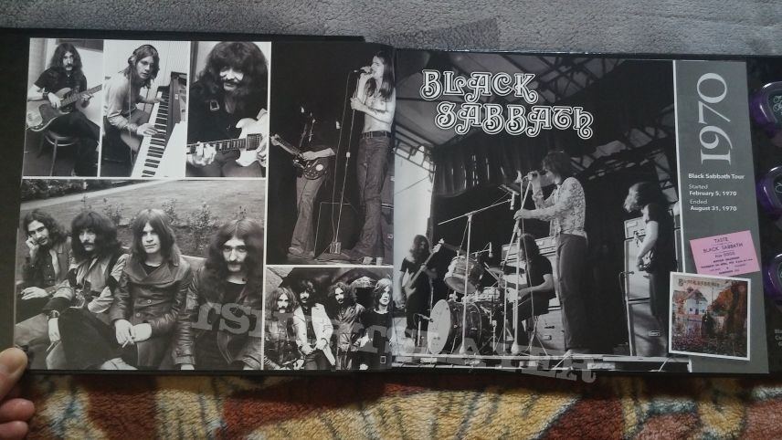 Exclusive Black Sabbath book (and some extras) for VIP ticket holders.