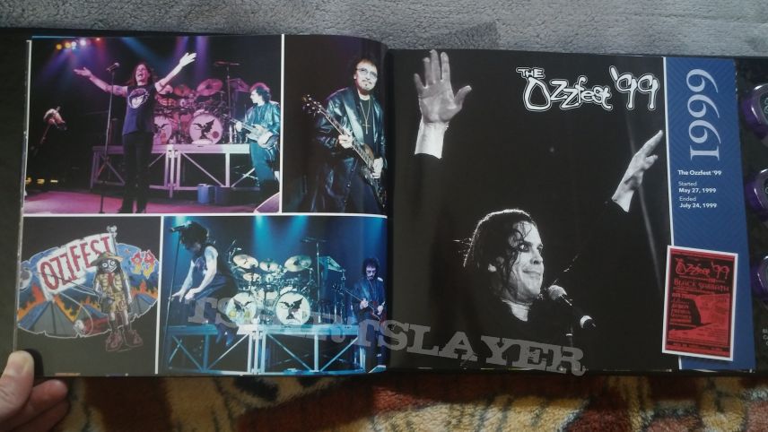 Exclusive Black Sabbath book (and some extras) for VIP ticket holders.