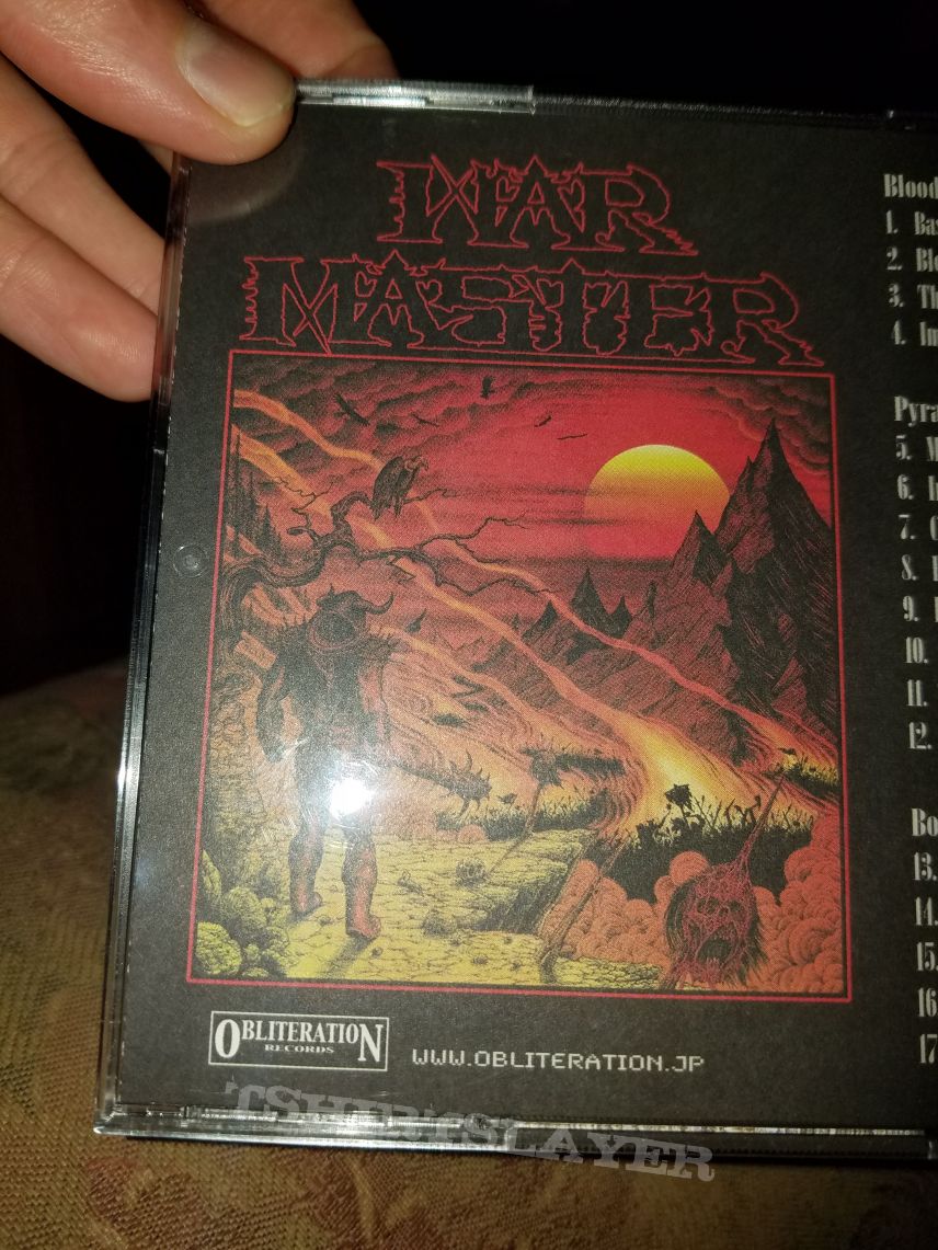 2016 Obliteration Records compilation reissue of War Master&#039;s Blood Dawn &amp; Pyramid of the Necropolis.