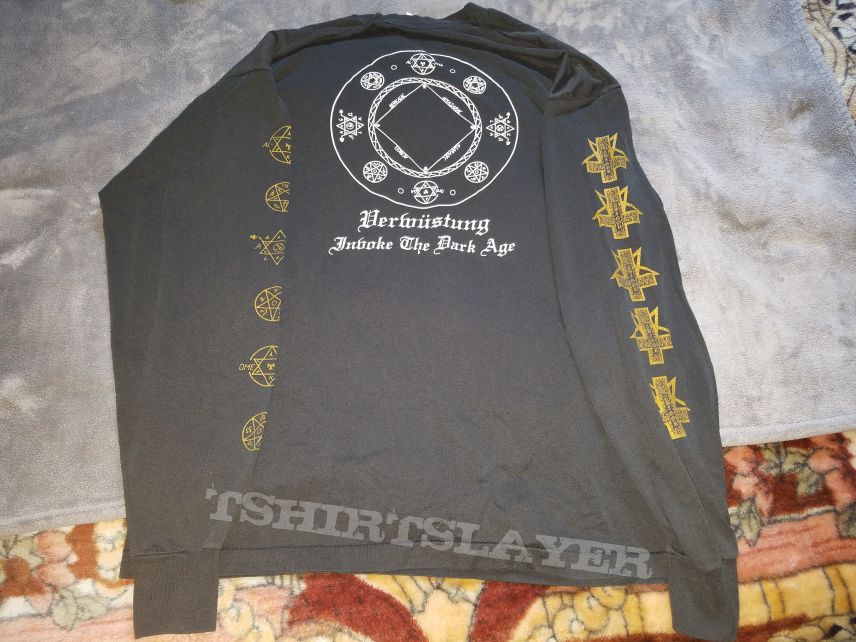Original 1994/1995 XL Abigor - Verwustung (Invoke the Dark Age) longsleeve from Longe666 for Joel.       