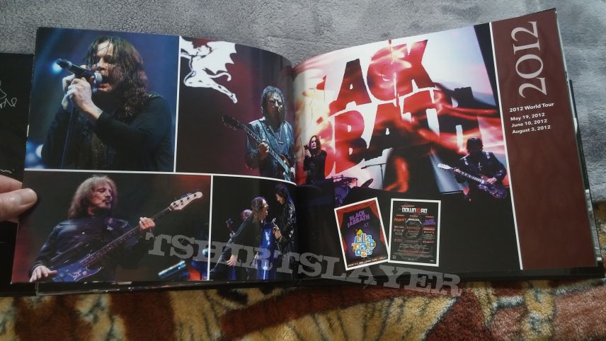 Exclusive Black Sabbath book (and some extras) for VIP ticket holders.