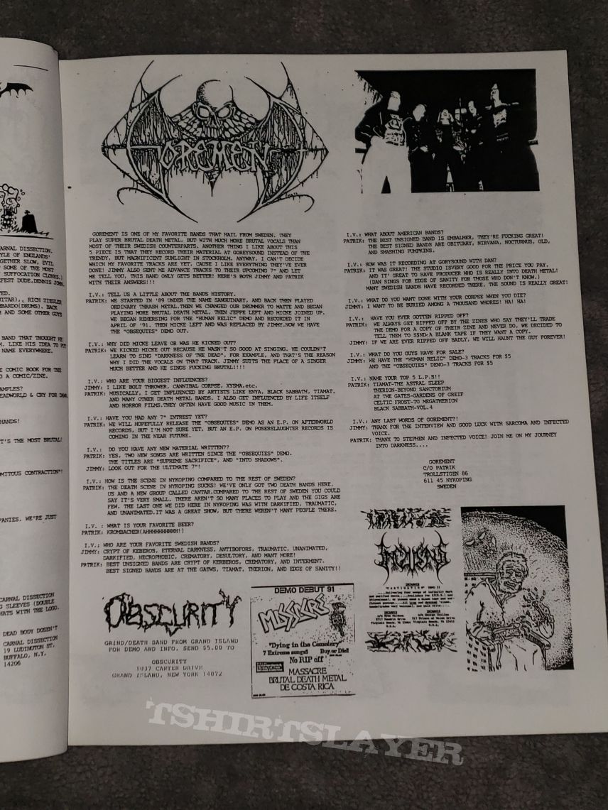 Cianide Infected Voice zine - Issue #3