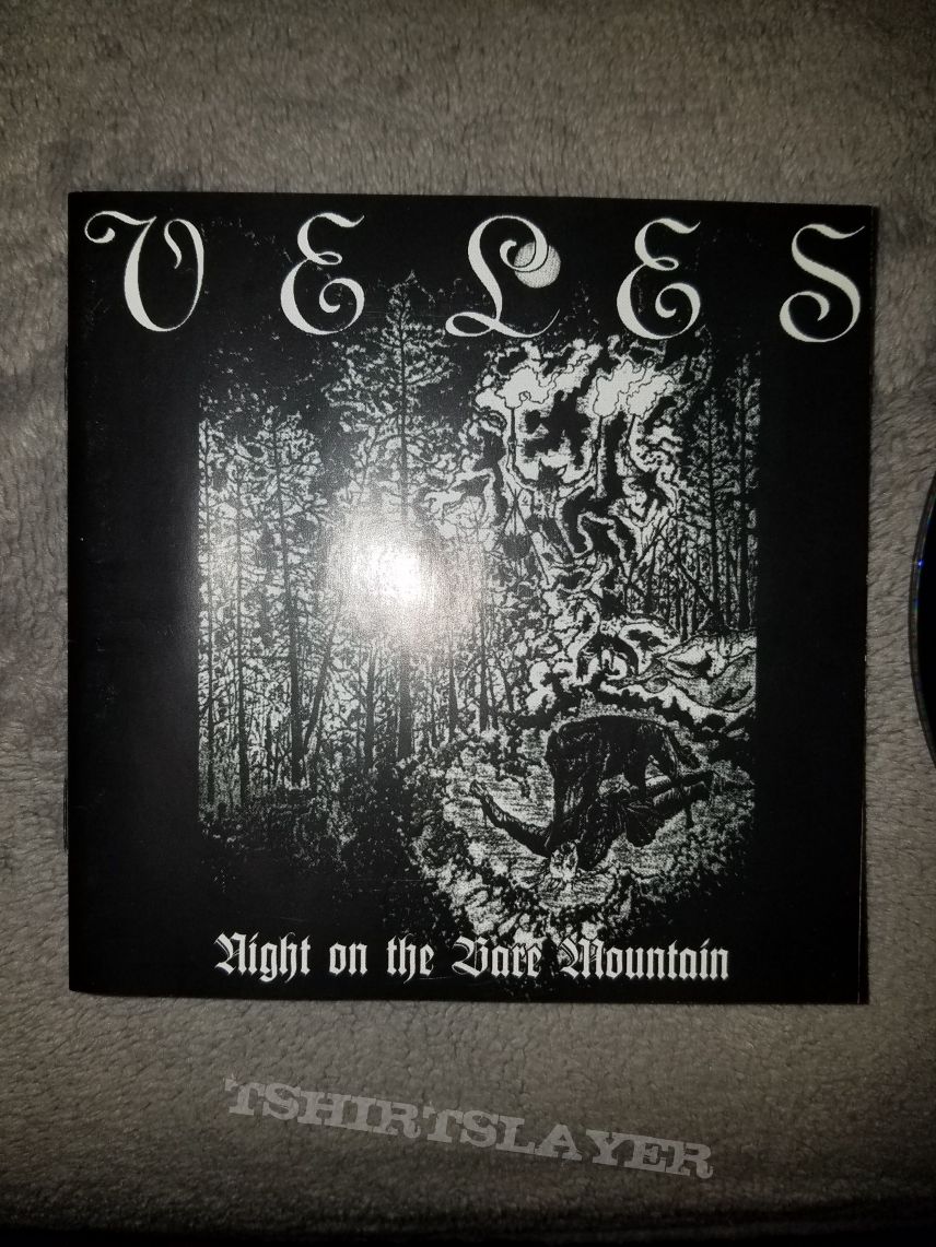 Veles - Night on the bare Mountain &amp; Black Hateful Metal CD. 