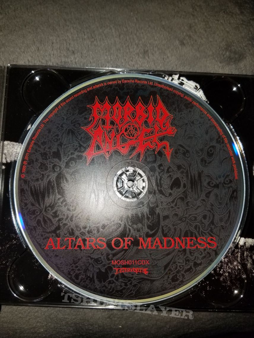 2011 Earache digipack reissue of Morbid Angel&#039;s Altars of Madness.  