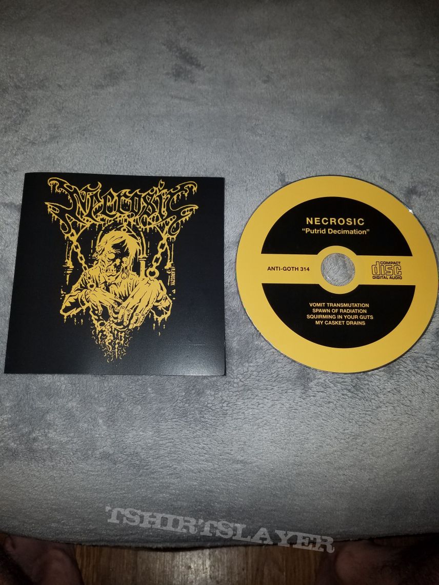 Necrosic - Putrid Decimation CD.  