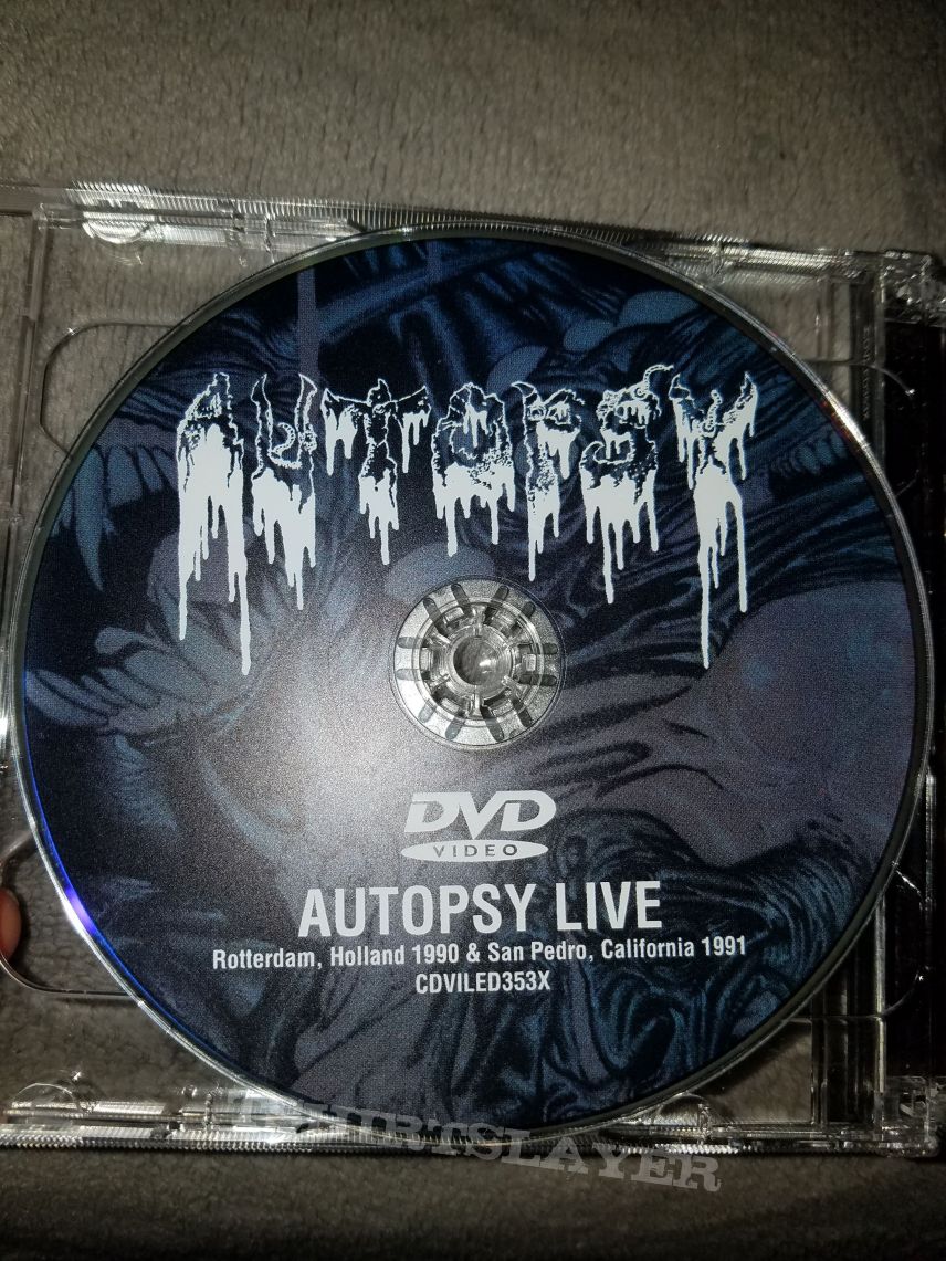 Autopsy - Mental Funeral 20th anniversary remastered 2011 CD + DVD slipcase edition