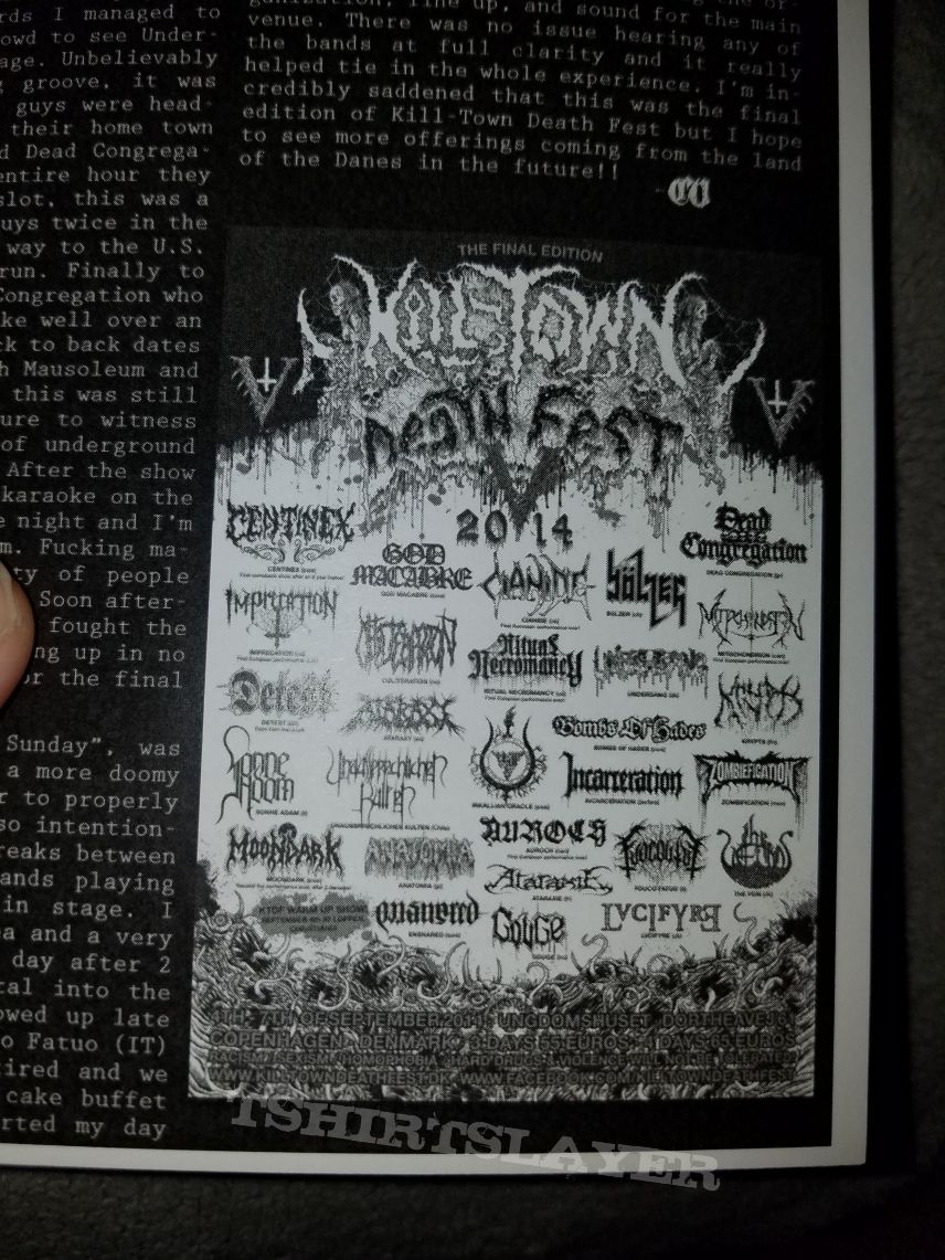 Deceased Codex Obscurum - Issue #7 &amp; Burning Churches - Issue #6