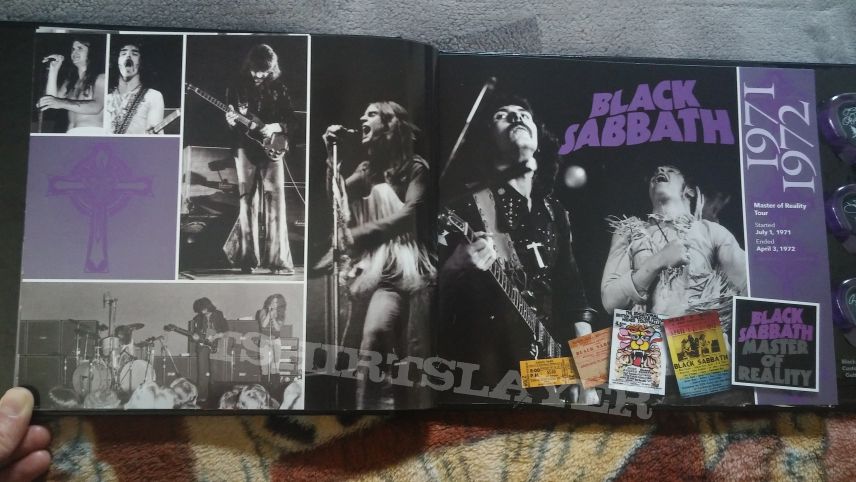 Exclusive Black Sabbath book (and some extras) for VIP ticket holders.