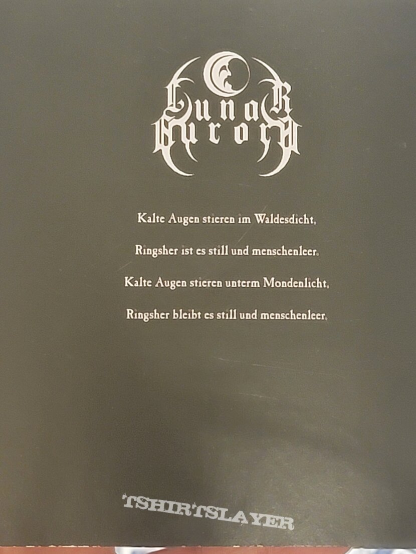 Lunar Aurora Messe des Morts CD haul 