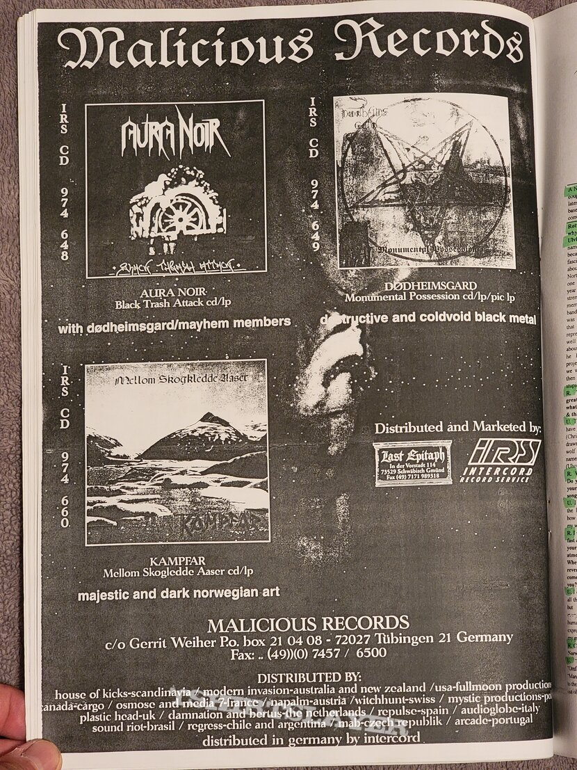 Helheim Sword Mag - Issue 5 (1997)    