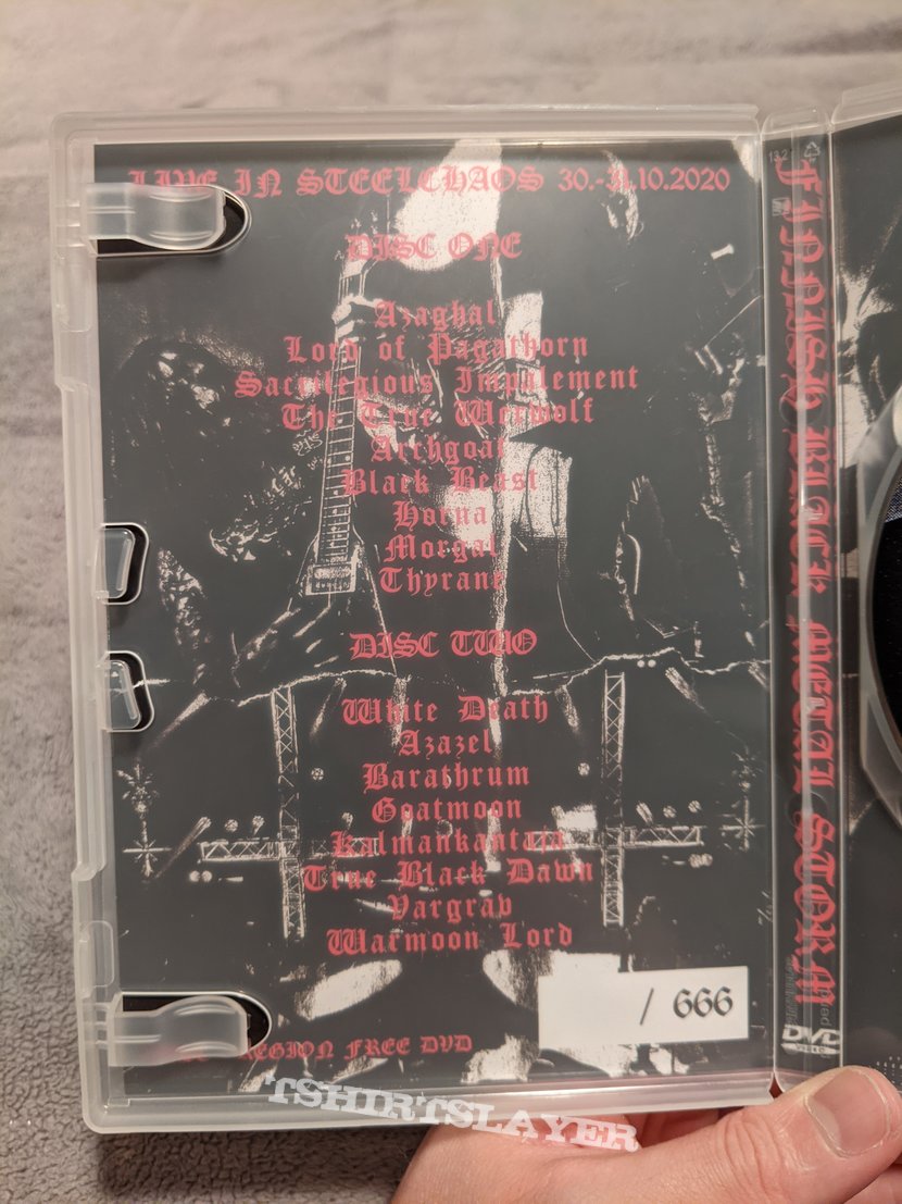 Horna Steelchaos 2020 - Finnish Black Metal Storm DVD Horna Steelchaos 2020 - Finnish Black Metal Storm DVD