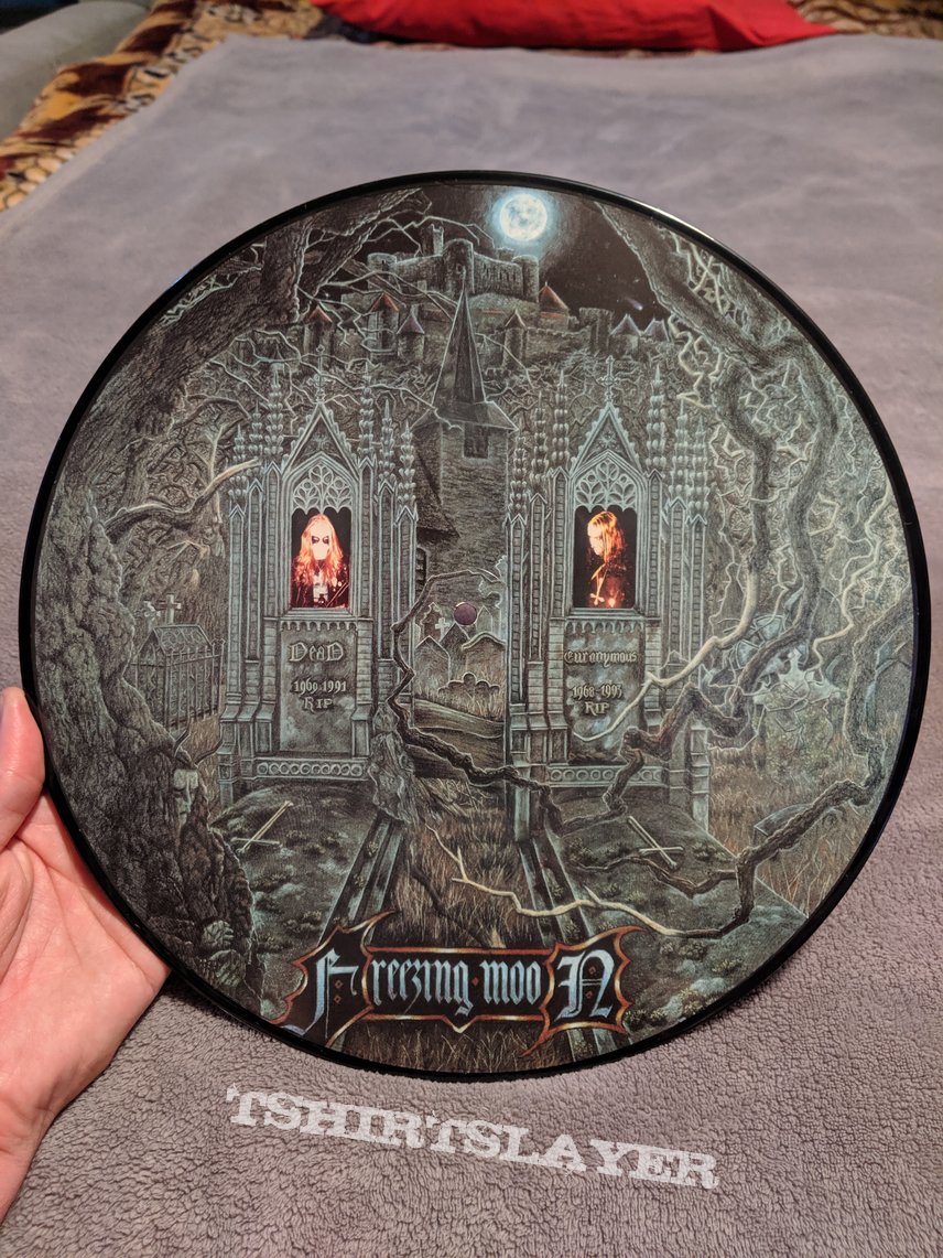 Mayhem - Freezing Moon pic disc single