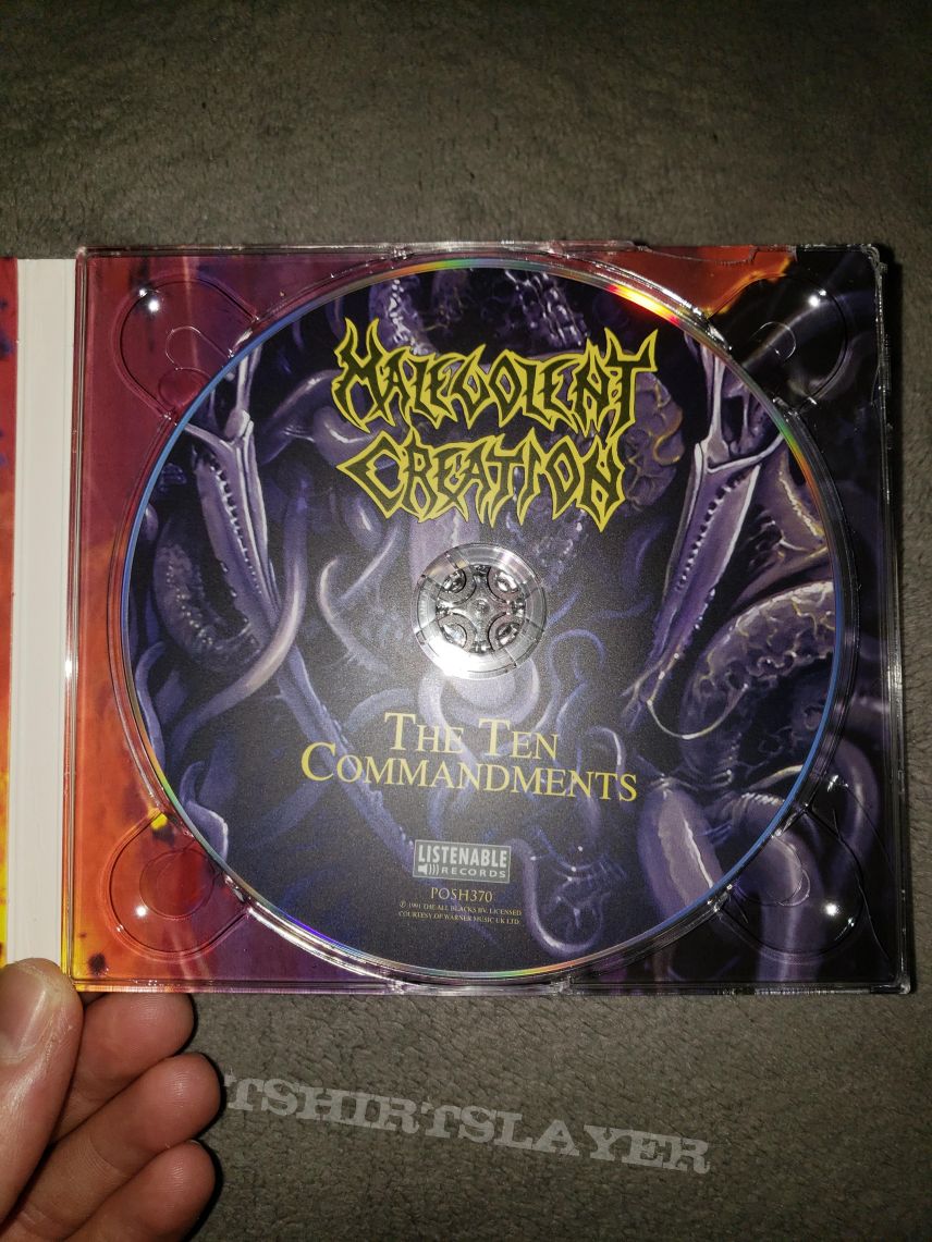 Malevolent Creation - The ten Commandments 2017 digipack reissue 