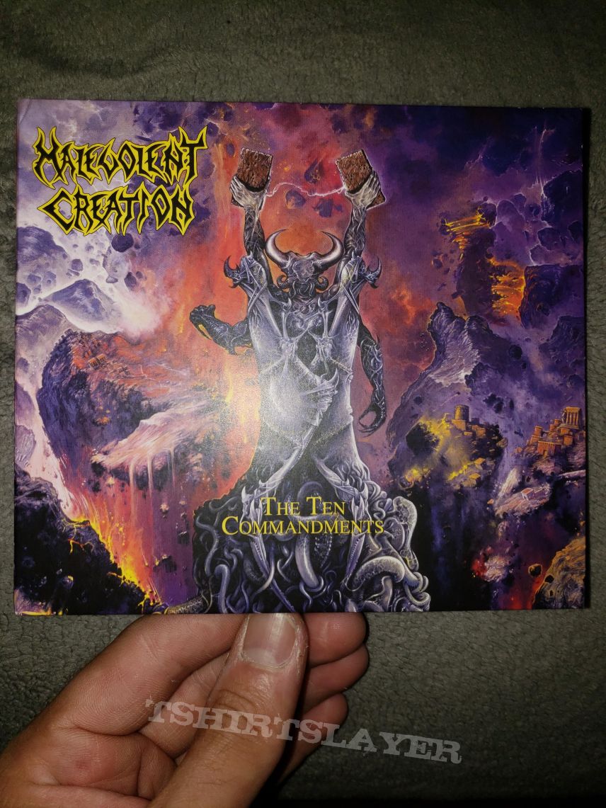 Malevolent Creation - The ten Commandments 2017 digipack reissue 
