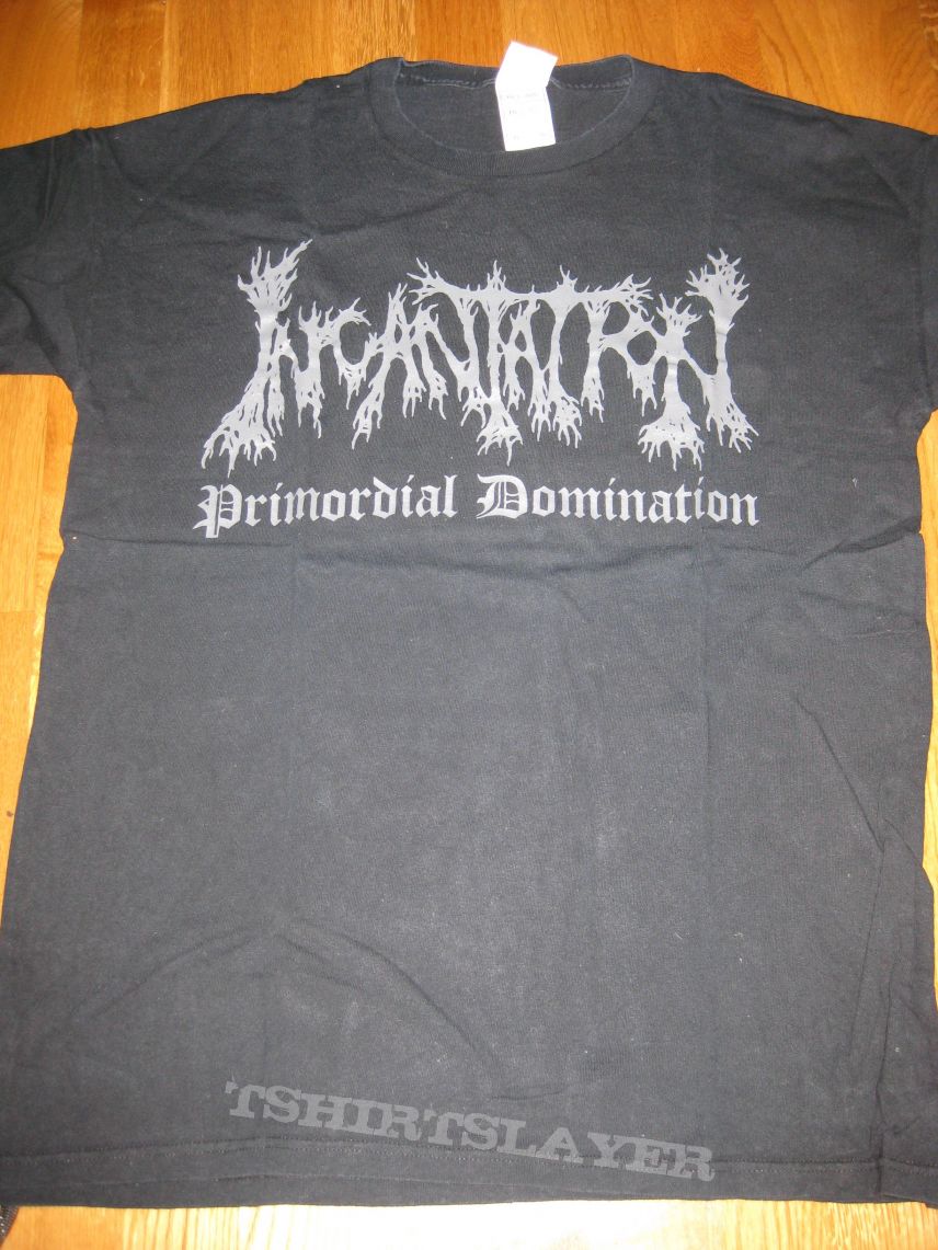 Incantation &quot;Primordial domination&quot; shirt