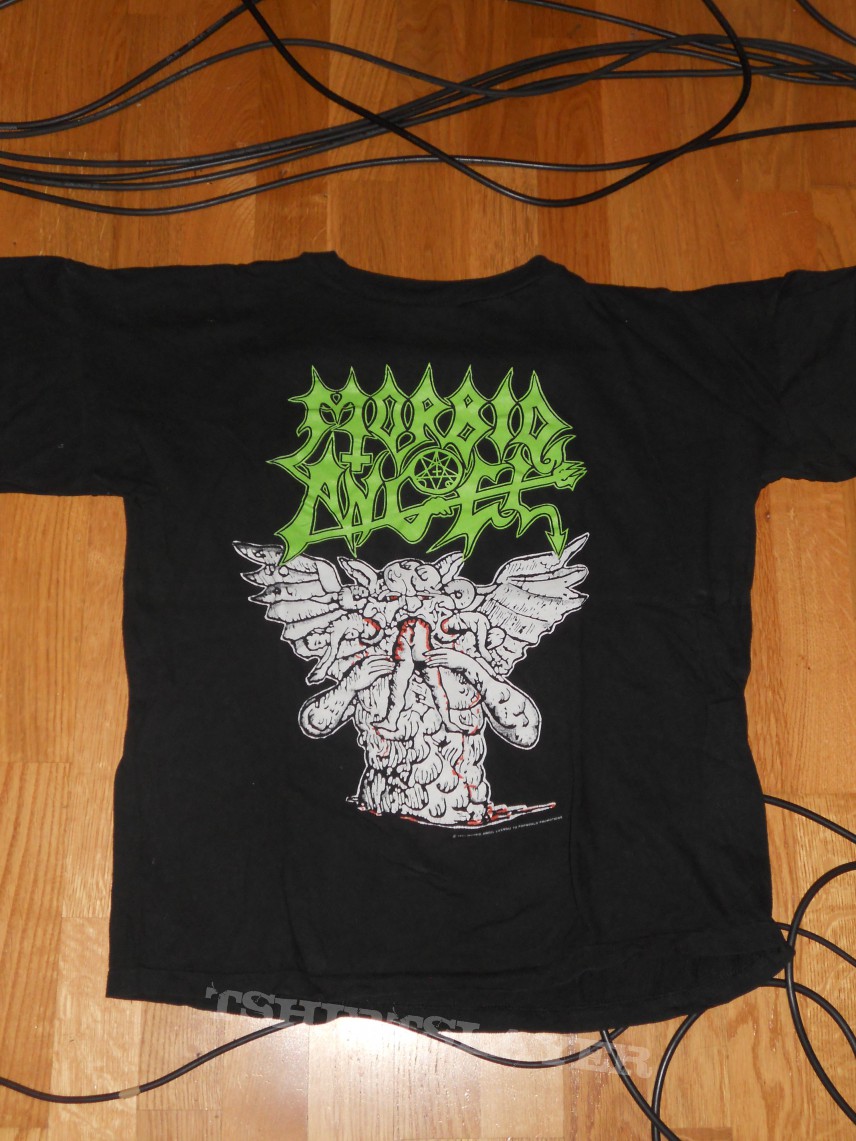 Morbid Angel &quot;demon eating Judas / european sickness part II&quot; shirt