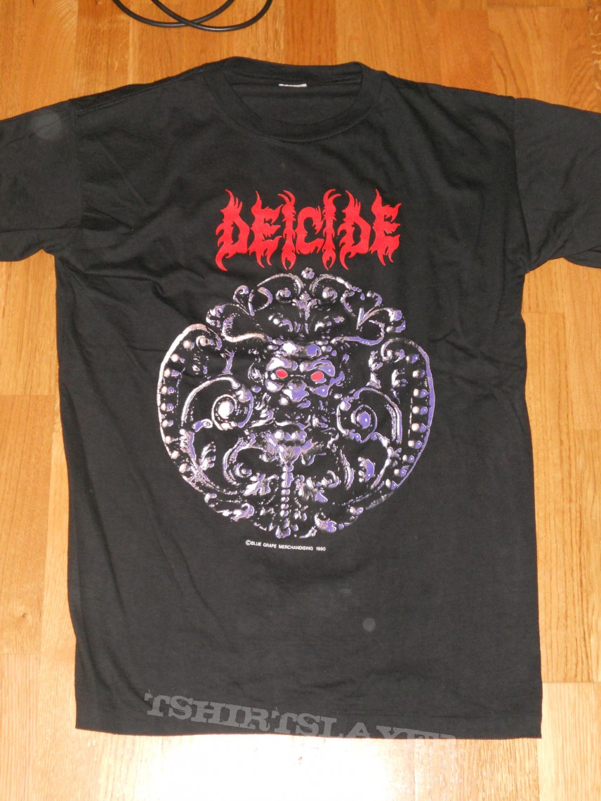 Deicide first album + Sacrificial Tour 1990-shirt