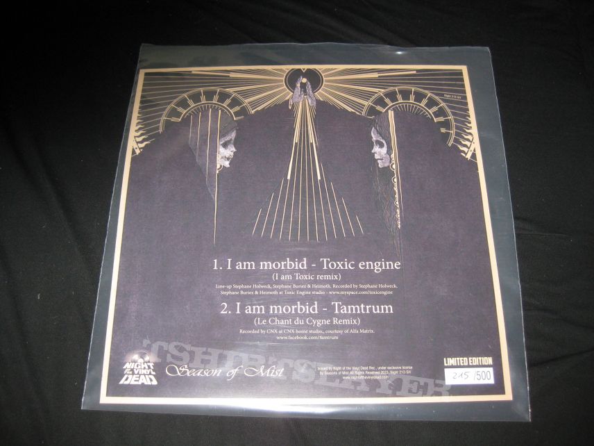 Morbid Angel &quot;I Am Morbid&quot; shape vinly