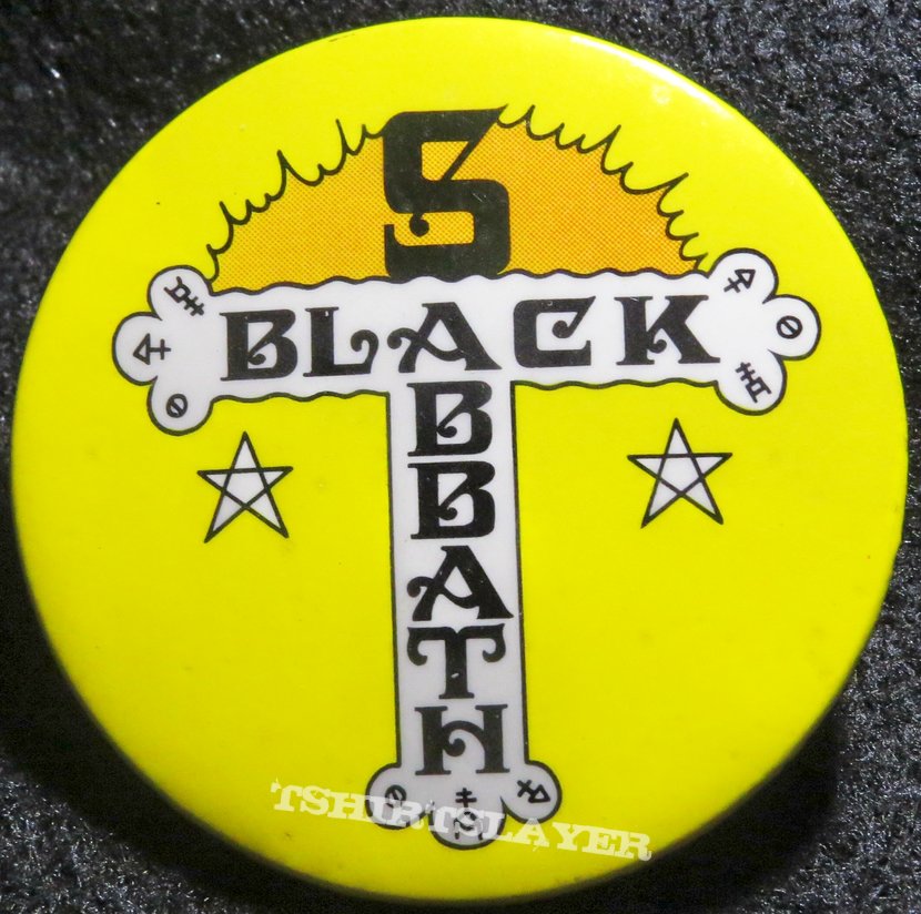 Black Sabbath button