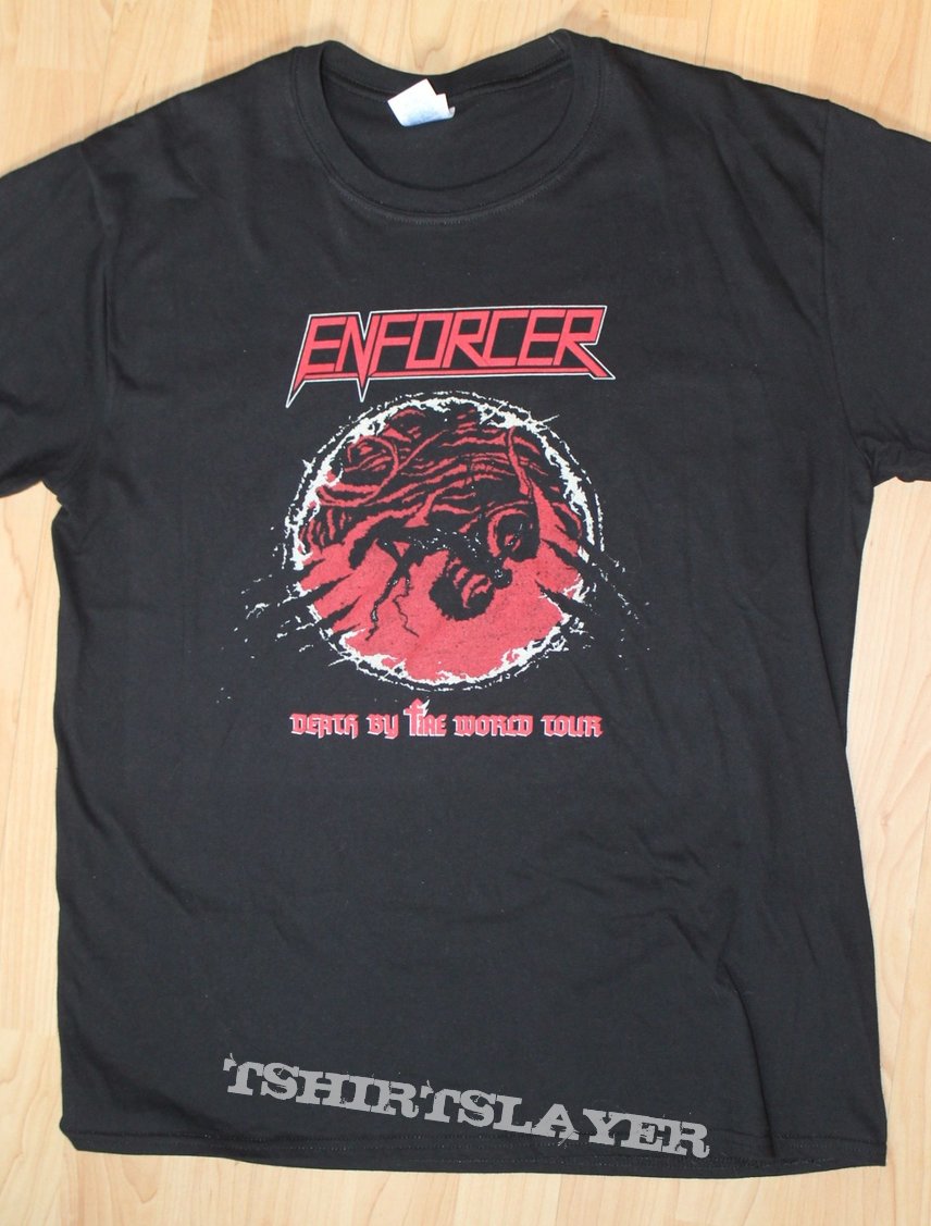 Enforcer - Death by Fire Tour Shirt