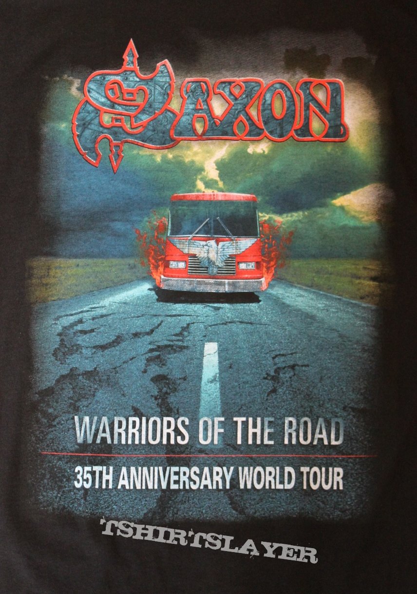 Saxon - Warriors of the Road Tour Shirt