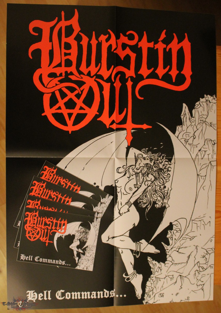 Burstin Out - Hell Commands... LP