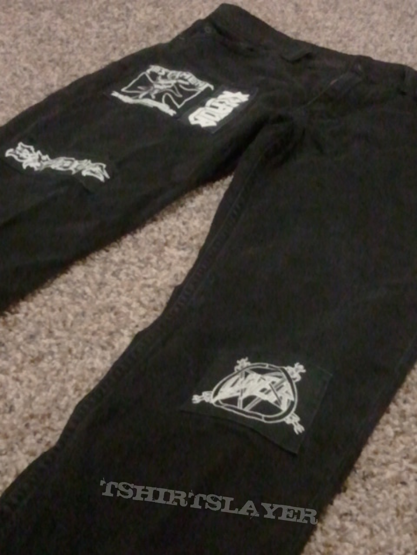 Testament Thrash Patch Pants