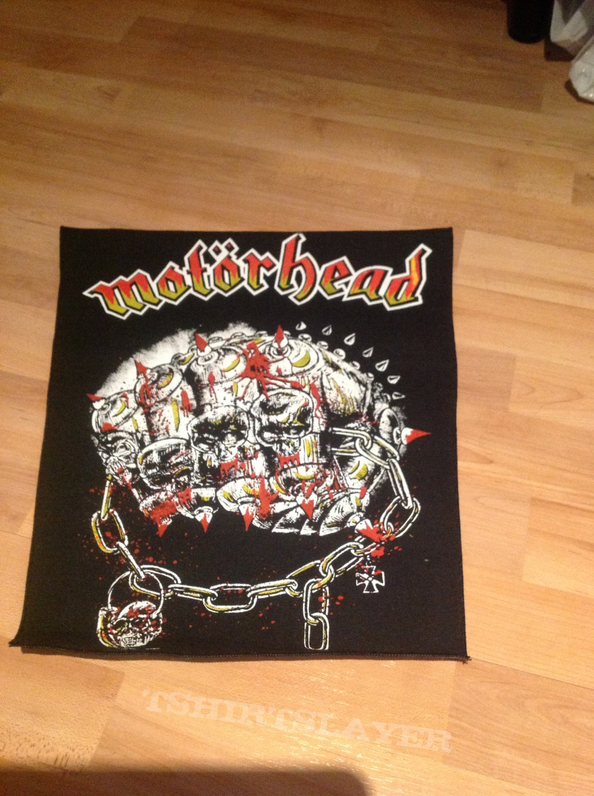 Motörhead Iron Fist Backpatch 80&#039;s