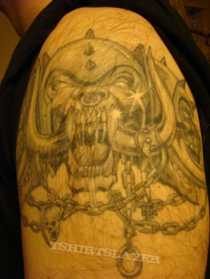 Motörhead Motorhead and Overkill tattoos