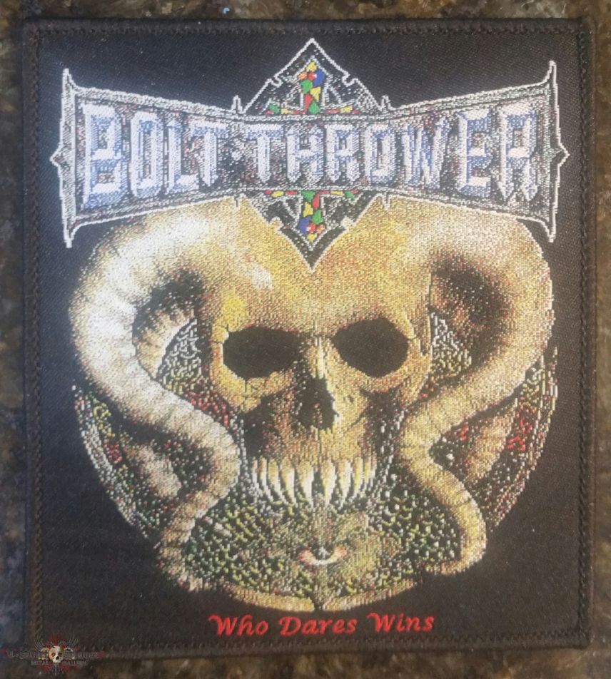 Bolt thrower who dares wins patch