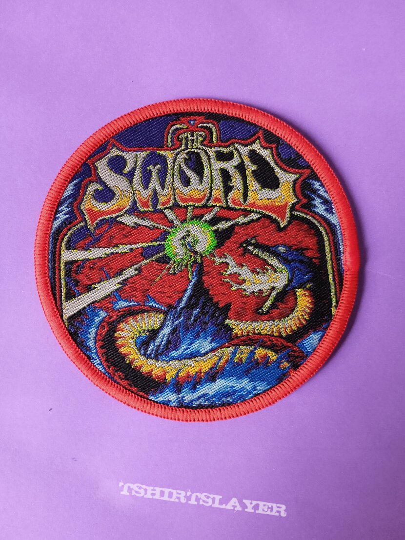 The Sword Round Woven Patch