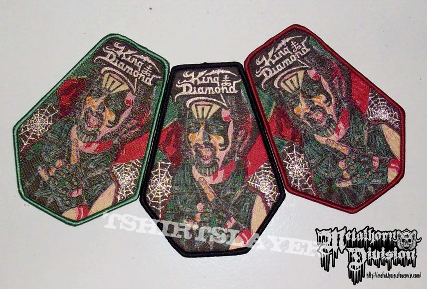 King Diamond Coffin Woven 