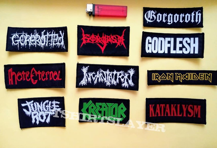 Amorphis Logo Woven Patches