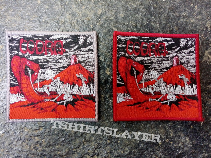 Cobra (UK) - Back From The Dead  Woven Patch