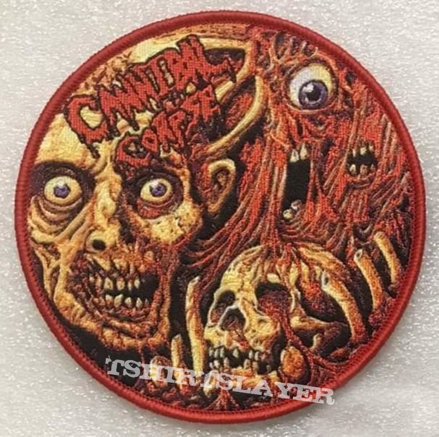 Cannibal Corpse Round Woven Patch