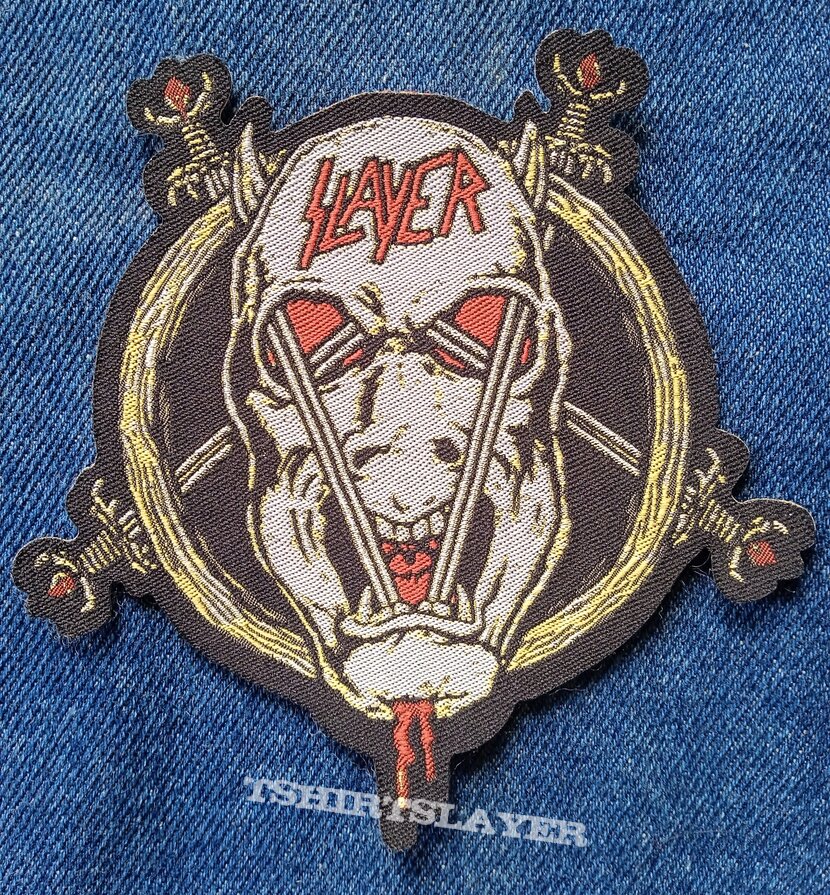 Slayer Cut-Out Woven Patches