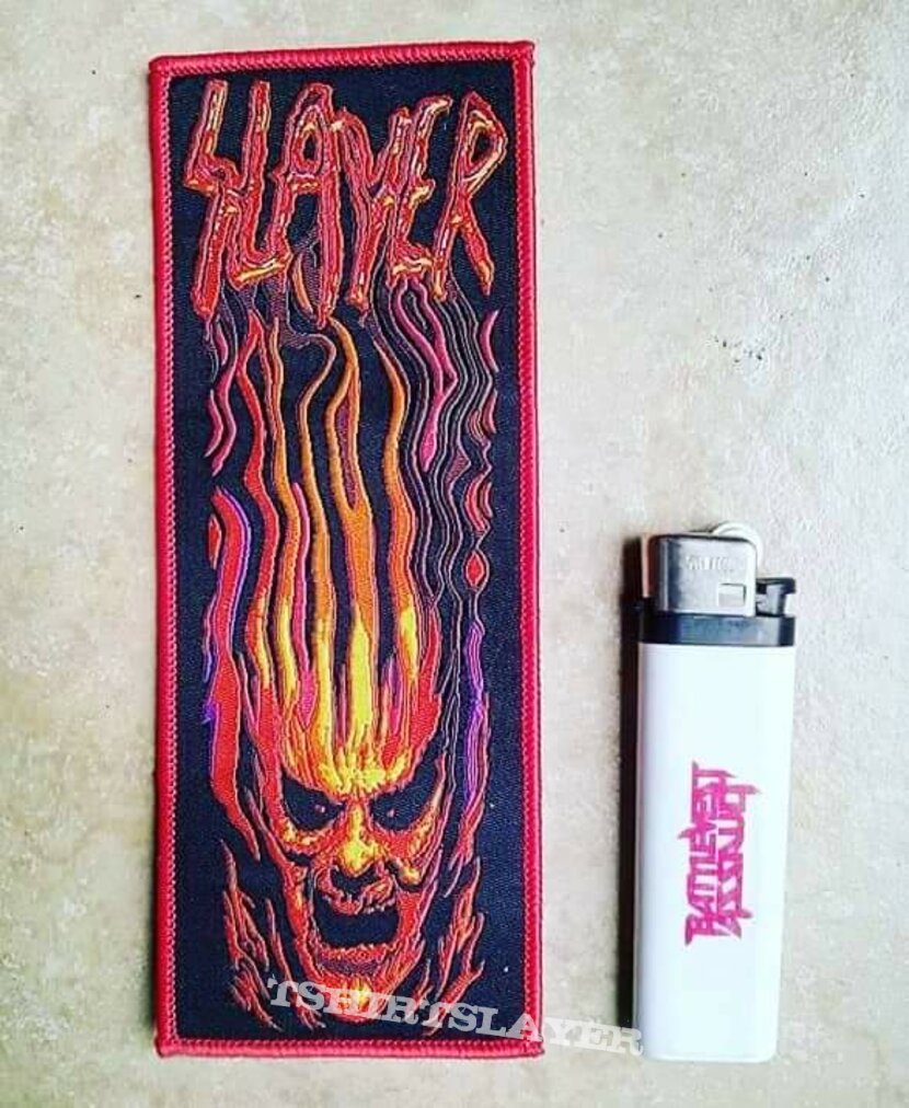 Slayer Vertical Woven Patch 