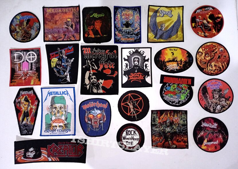 Megadeth Various Woven Patches