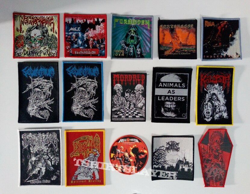 Necrophagia More Woven Patches