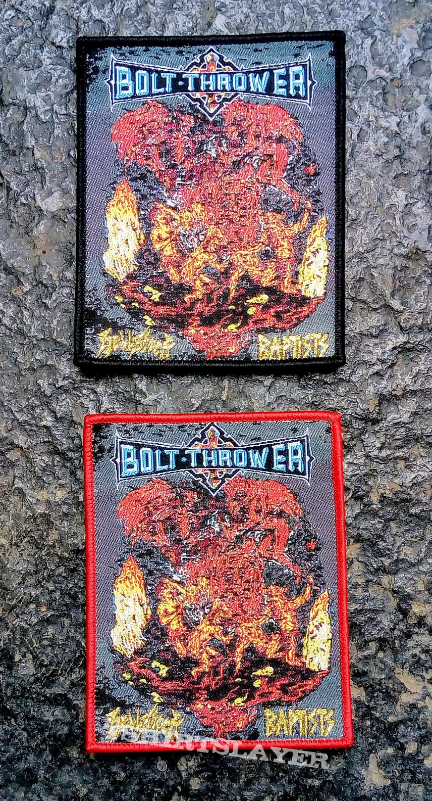 Bolt Thrower Woven Patches