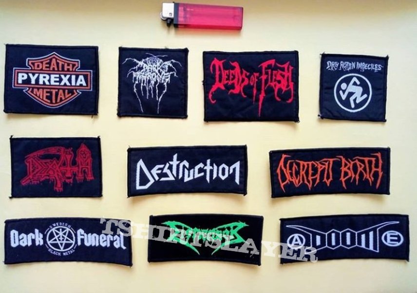 Amorphis Logo Woven Patches Amorphis Logo Woven Patches