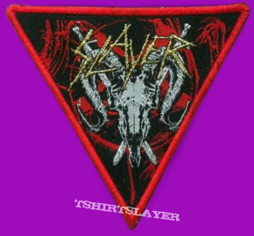 Slayer Triangle Woven Patch